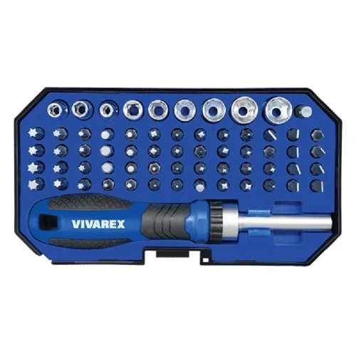ست 64 عددی پیچ گوشتی و بکس ویوارکس مدل VR-6365-SD